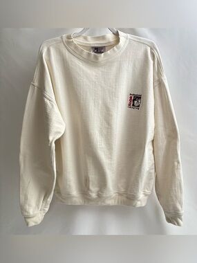 VTG 90s Kodak Pro Imaging Cream Sz. M (Oversized) Crewneck Sweater French Terry